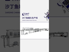 Linia produkcyjna sardynek w puszkach