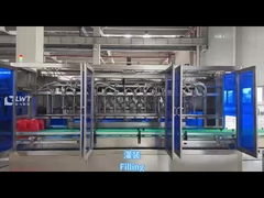2600BPH Linie produkcyjne wypełniania detergentami Maszyna do wypełniania płynów