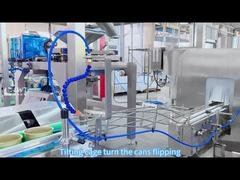 Linia produkcyjna wysokiej prędkości XO do napełniania sosu - 50-90 puszek/min Sprzęt przemysłowy