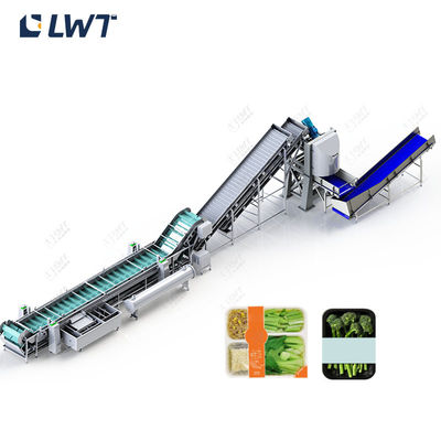 2.5T/h Linii przetwórczej świeżych warzyw