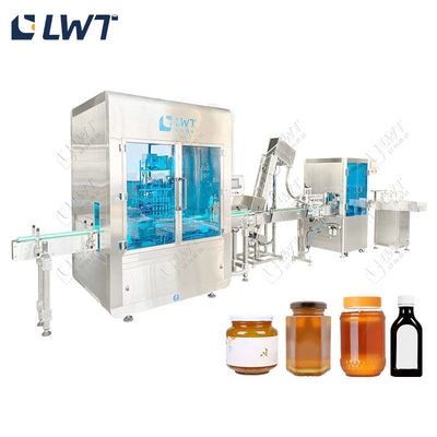 automatyczna linia produkcyjna do napełniania syropem
